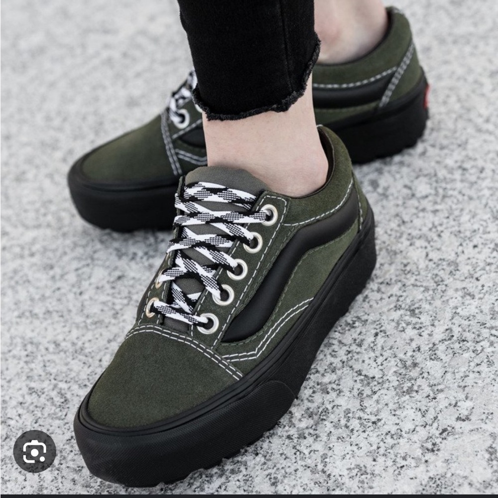 💚VANS Old Skool Platform💚 - Picture 15 of 16